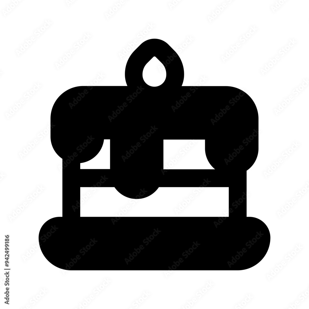 cake glyph icon cake glyph icon