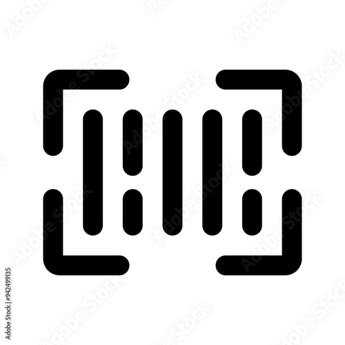barcode Glyph icon