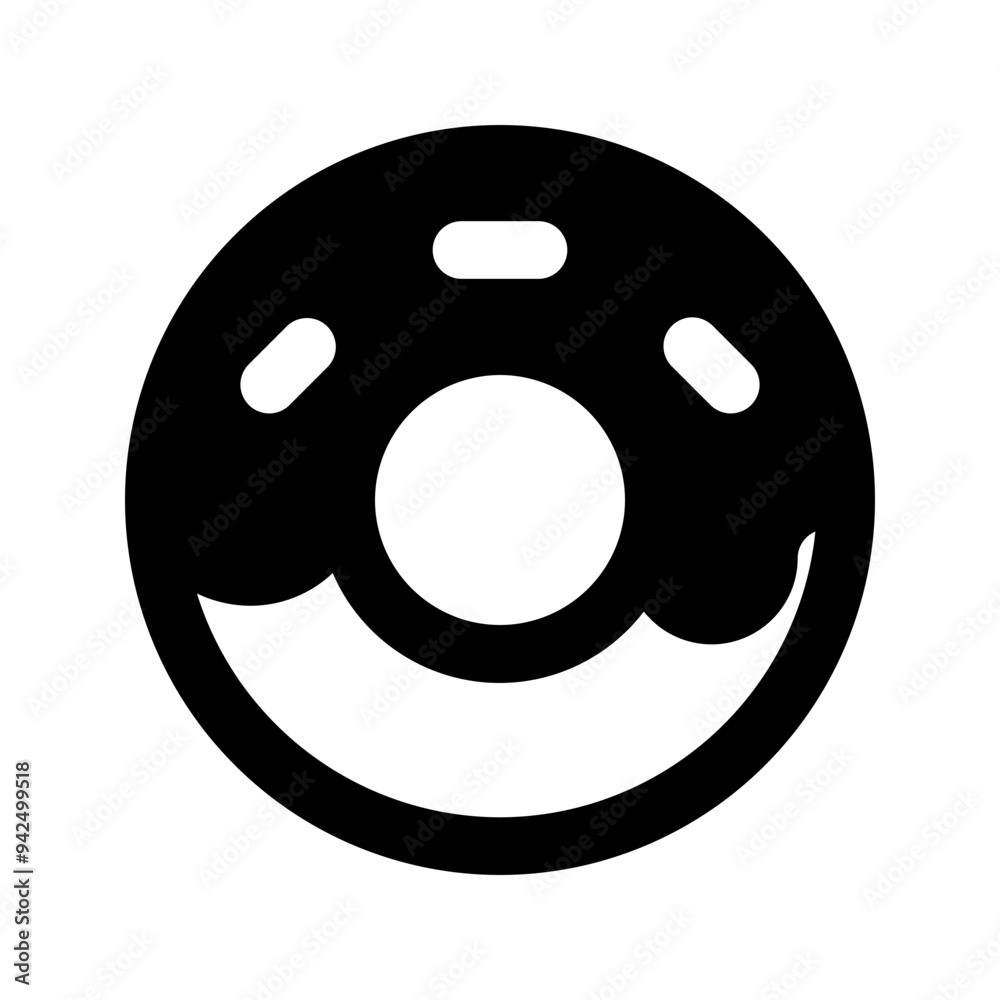 doughnut glyph icon doughnut glyph icon