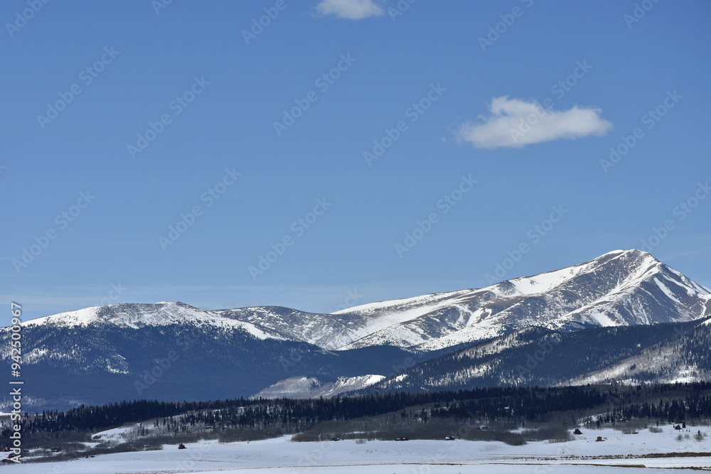 Snowy Colorado Rocky Mountains Snowy Colorado Rocky Mountains