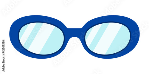 vibrant color Sunglasses Illustration