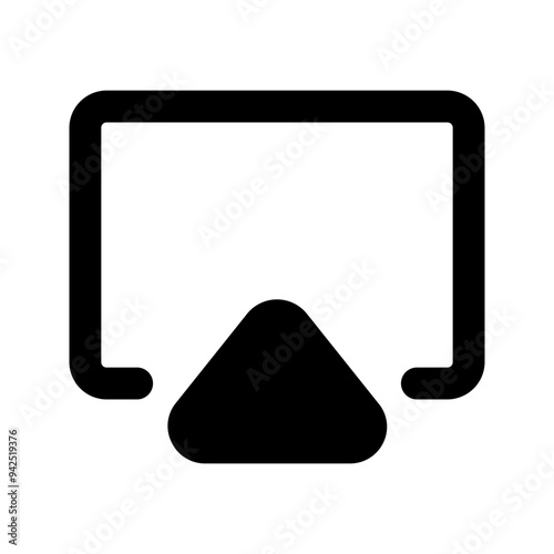 streaming Glyph icon