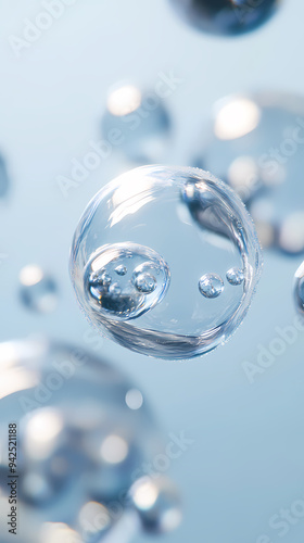 Wallpaper Mural Abstract bubbles background Torontodigital.ca