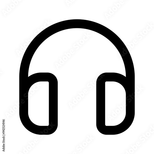 headphone Glyph icon