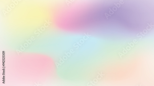 Abstract Vibrant gradient mesh background vector. Saturated Colors blurred fluid texture for Modern template for posters, ads banner, brochures, flyers, covers, websites.