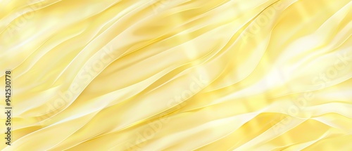 A pastel yellow background with soft sunray patterns photo