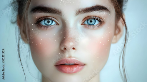 Close-up portrait of a youn...