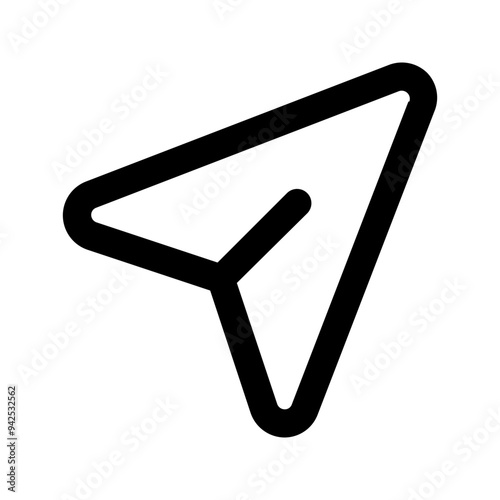 send glyph icon