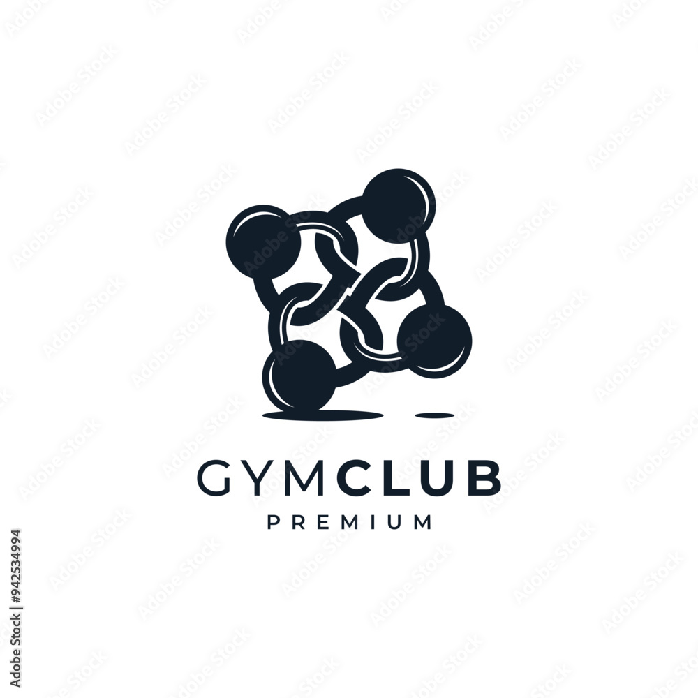 kettlebell for gym and fitness club logo kettlebell for gym and fitness club logo