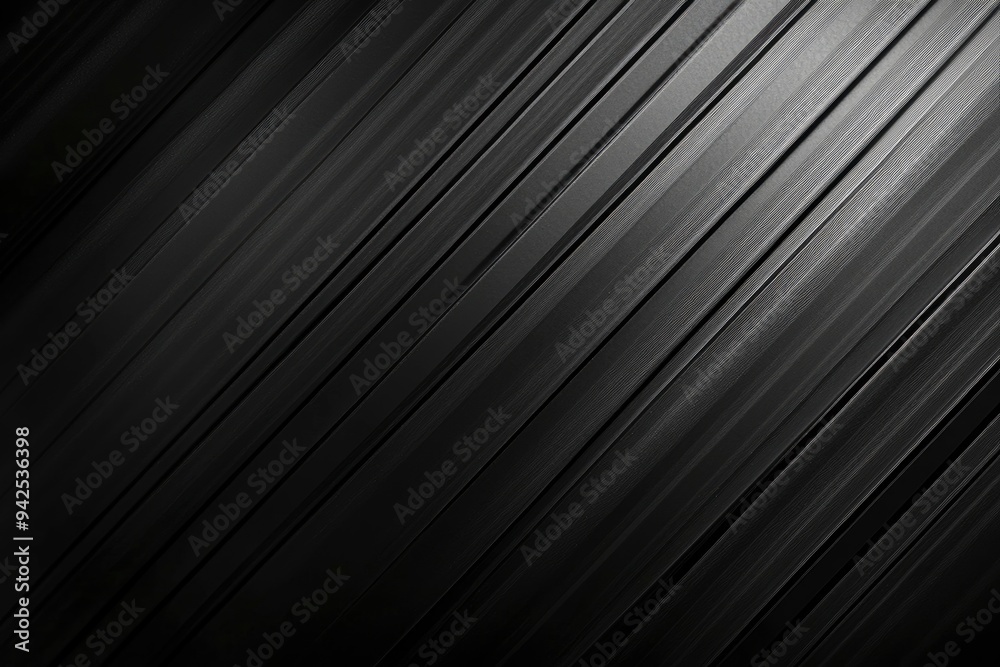 Obraz premium Abstract black background with diagonal lines. Black abstract geometric background. Modern shape concept. Black Speed Lines Background,comic and Motion concept. Dark abstract geometric background , ai