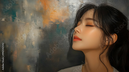 Close-up portrait of a youn...