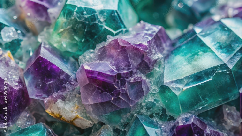 Close-up of intricate fluorite mineral texture , fluorite, crystal, geology, colorful, pattern, natural, close-up, abstract Close-up of intricate fluorite mineral texture , fluorite, crystal, geology, colorful, pattern, natural, close-up, abstract