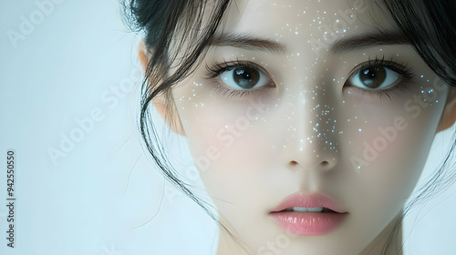 Close-up portrait of a youn...