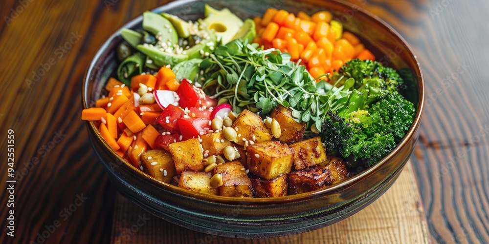 Buddha Bowl Nutritious and Well Balanced Meal Buddha Bowl Nutritious and Well Balanced Meal