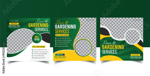 Cleaning service social media post banner template. Home Cleaning social media post banner. office, home and hotel cleaning social media post banner. Cleaning service marketing post banner.