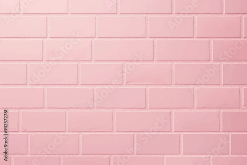 Pink brick wall background