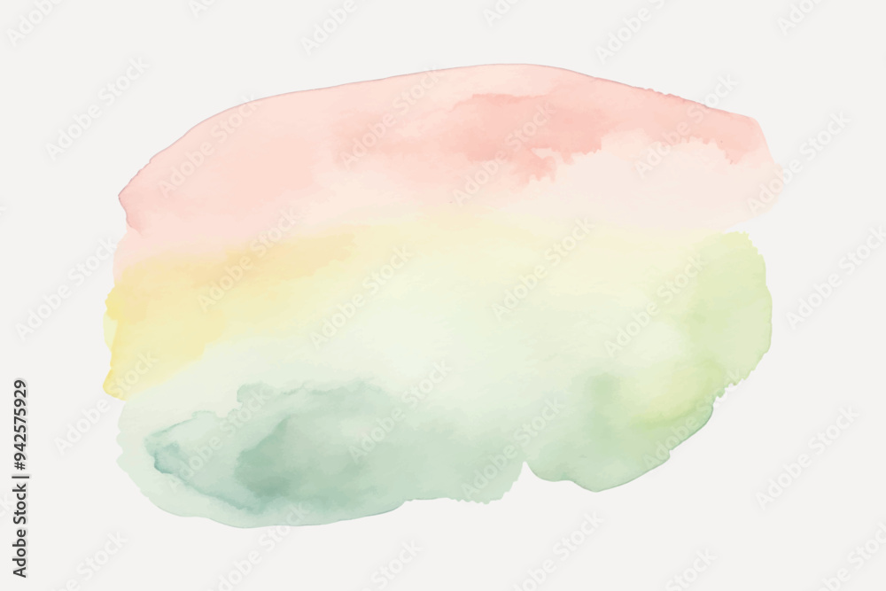 Fototapeta premium Pastel watercolor gradient background