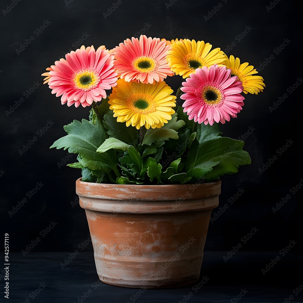 Fototapeta premium Beautiful Flower Pot