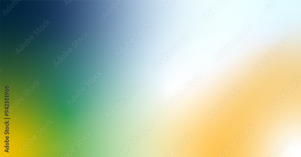 smooth gradient background of yellow green white and blue colors smooth gradient background of yellow green white and blue colors