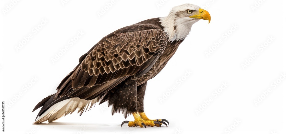 Obraz premium Majestic Bald Eagle Portrait