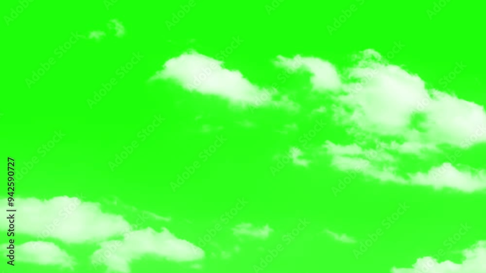 white cumulus clouds chroma-key green screen. Moving clouds motion graphic effects on green screen background.
Moving white clouds with 4K resolution. Moving flying clouds green screen animation. white cumulus clouds chroma-key green screen. Moving clouds motion graphic effects on green screen background.
Moving white clouds with 4K resolution. Moving flying clouds green screen animation.