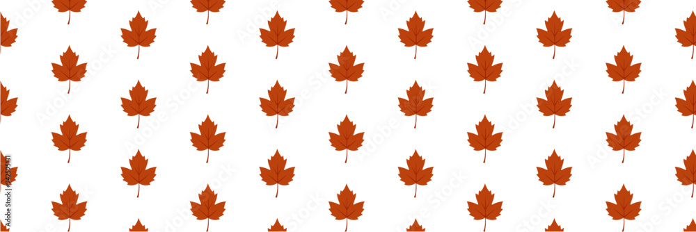 seamless pattern autumn leaves. Fall maple tree leaf. vector seamless pattern autumn leaves. Fall maple tree leaf. vector