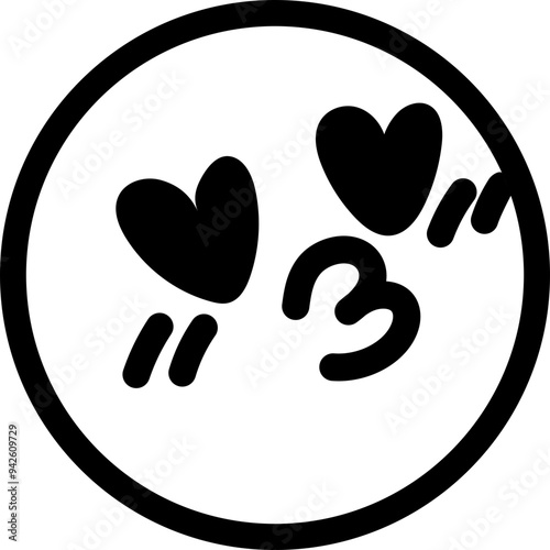 In love emotion vector