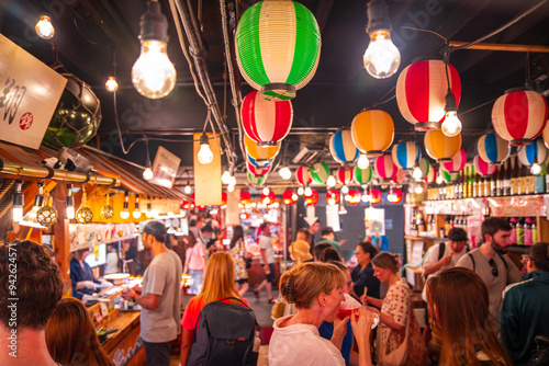 Nishiki Market in Kyoto, Japan