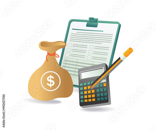 Calculating the distribution of business revenue