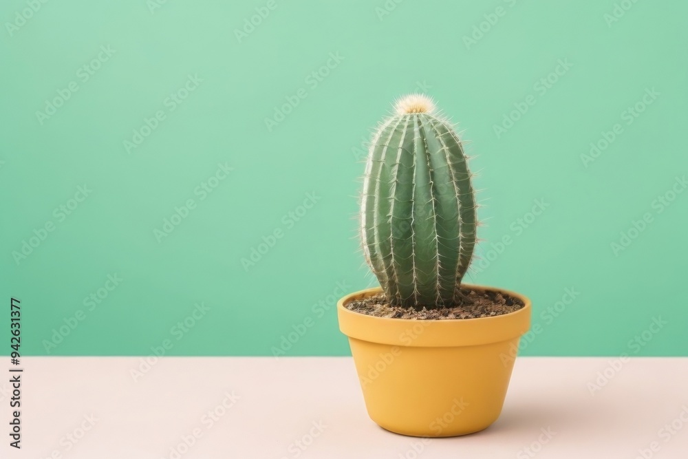 Cactus over a color background Cactus over a color background
