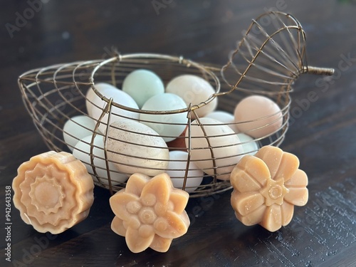 still life with eggs