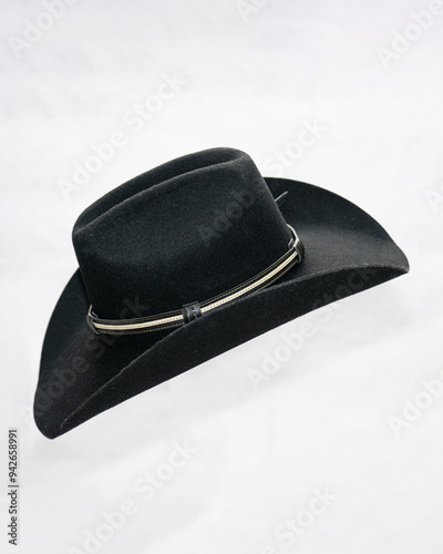 Handcrafted leather hats. Elegant leather hats. Cowboy hats.