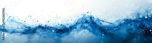 Vibrant Watercolor IT Solutions Banner for Tech Services Website