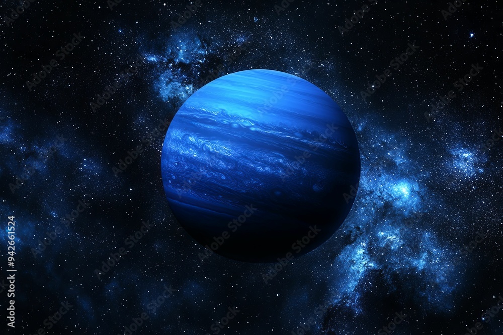 Neptune in galaxy astronomy universe outdoors. Neptune in galaxy astronomy universe outdoors.