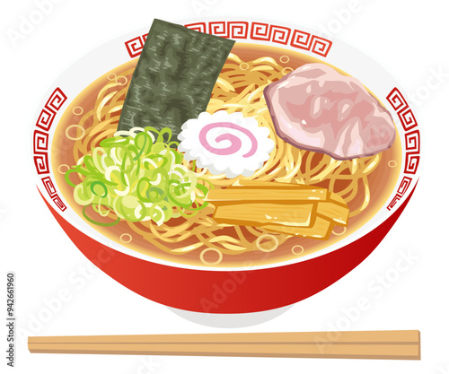昔ながらの中華そば