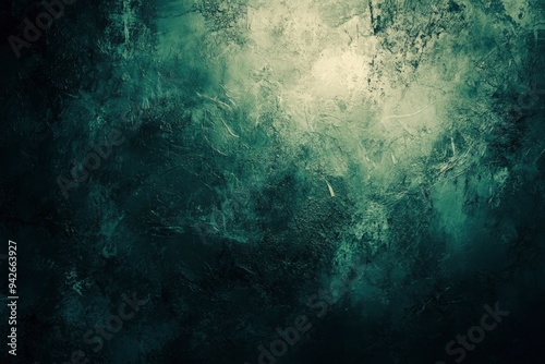 Abstract Darkness Effect Dark Light Green Color Effects Wall Texture background Wallpaper.Abstract background luxury rich vintage grunge background texture design with elegant antique paint on , ai