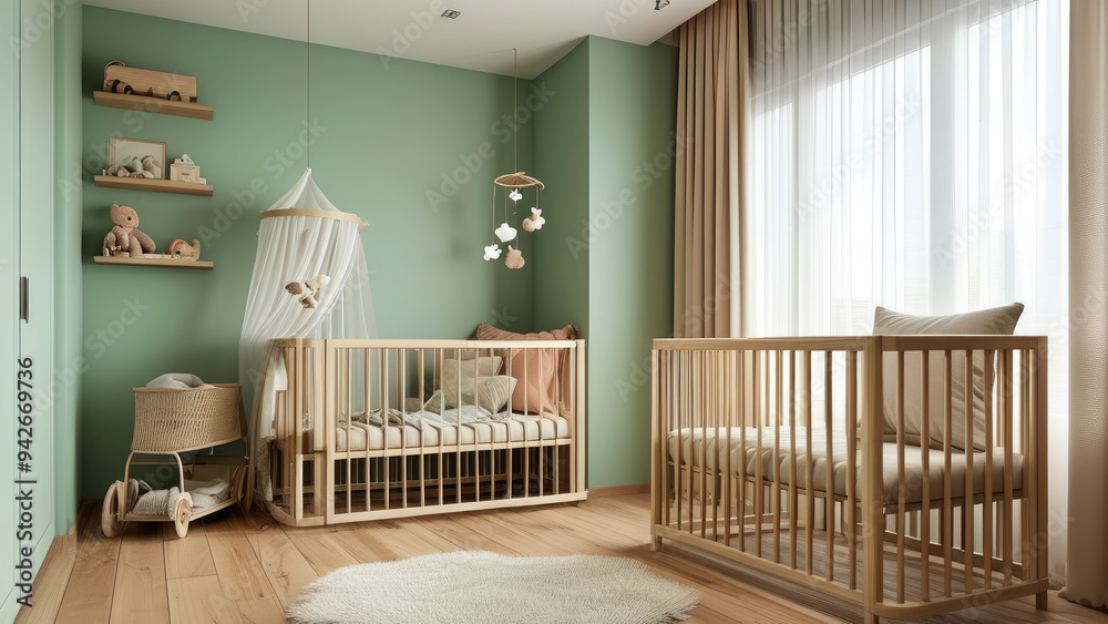 Fresh and Calming: Mint Green Themed Nursery Design Fresh and Calming: Mint Green Themed Nursery Design