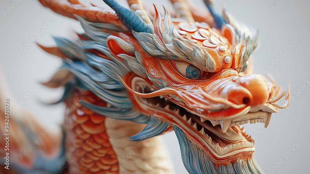 traditional chinese dragon statue with gold traditional chinese dragon statue with gold