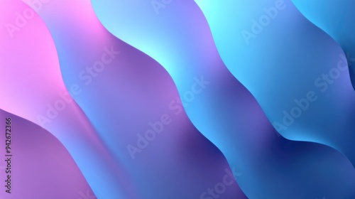 Cool gradient background in blue tones