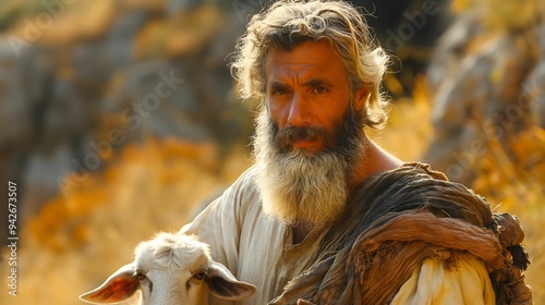 Bible story, Jacob tended his uncle Laban's sheep and goats
