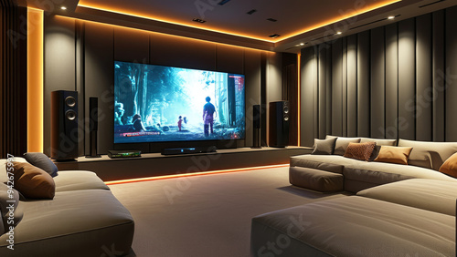 Comfort and Fun: Family Entertainment Room Design