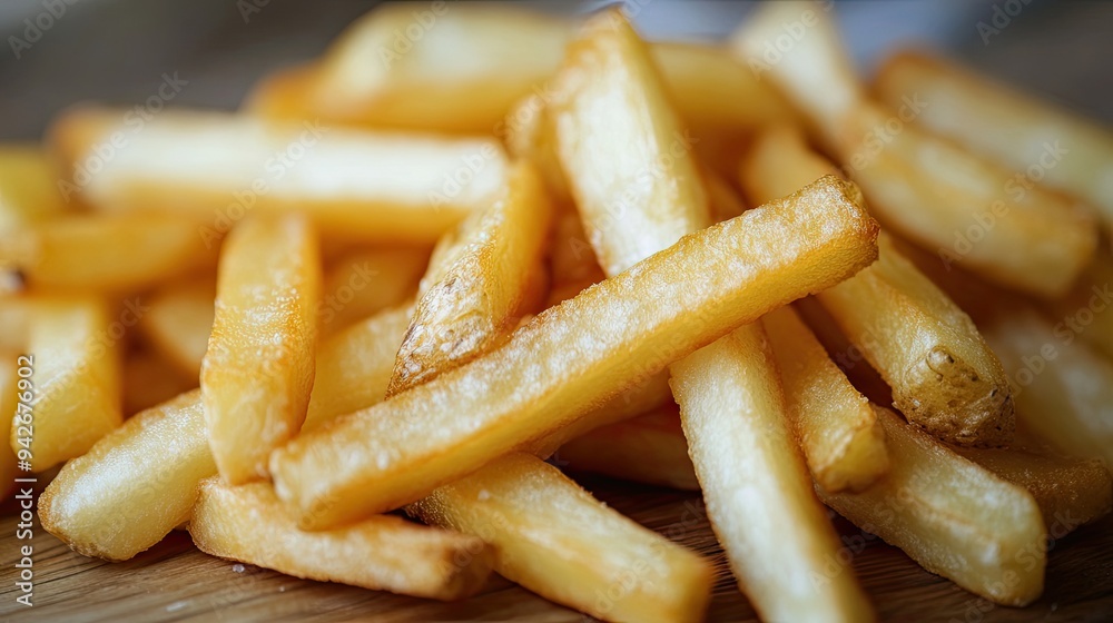 Fresh fries crispy. Generative AI Fresh fries crispy. Generative AI