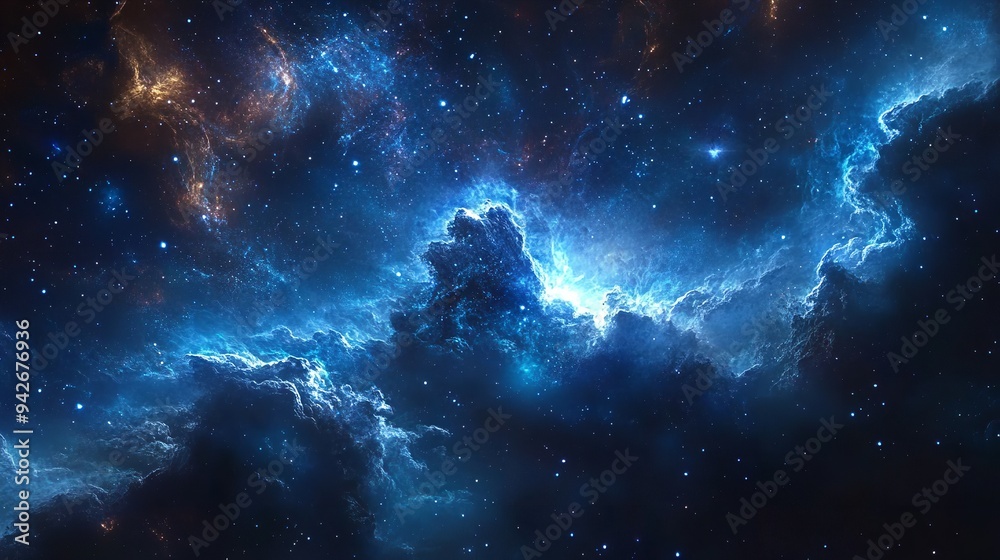 A breathtaking space nebula galaxy A breathtaking space nebula galaxy