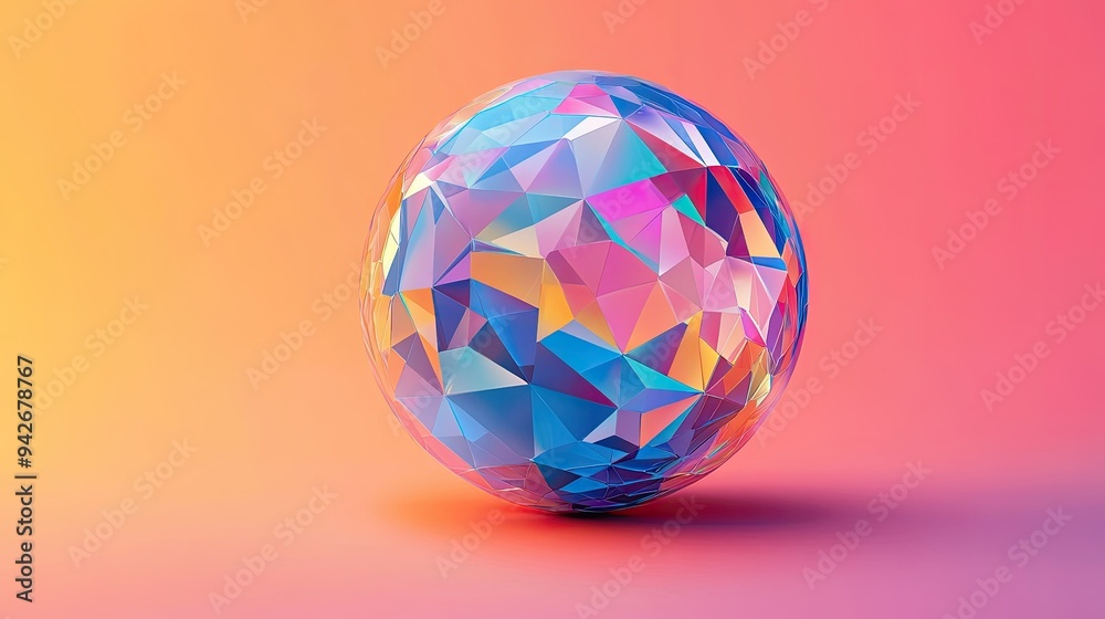 Abstract geometric patterns forming a spherical globe, emphasizing a clean and minimalist aesthetic with a modern touch. Abstract geometric patterns forming a spherical globe, emphasizing a clean and minimalist aesthetic with a modern touch.