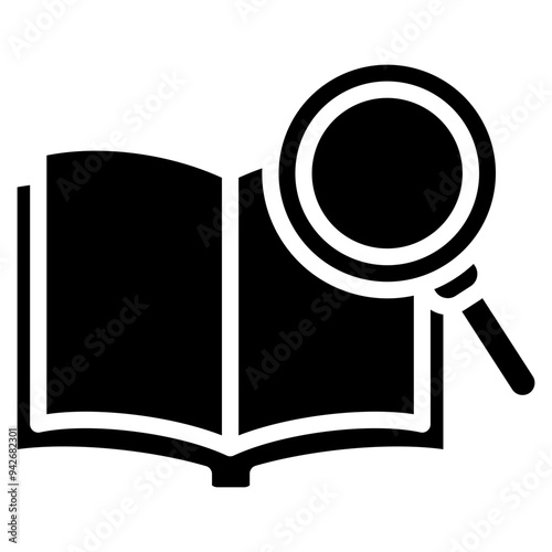 Investigation  Icon Element For Design
