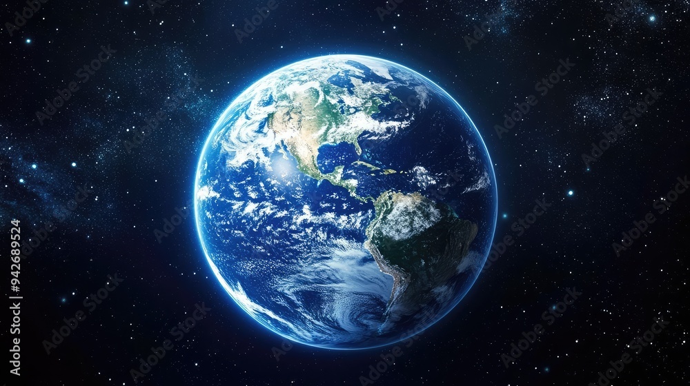 Obraz premium Earth from Space