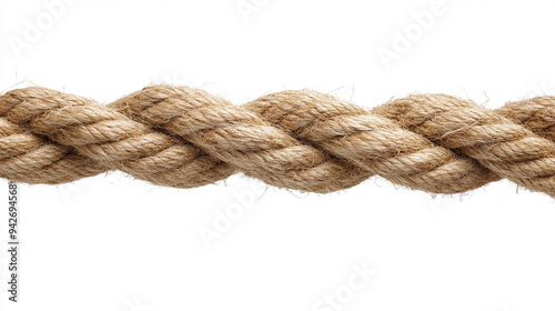 taut rope, symbolizing tension, strength, and teamwork. The blurred background emphasizes the focus on the rope, conveying concepts of struggle and resilience