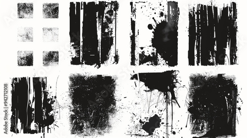 Wallpaper Mural Subtle halftone urban . Distressed texture. Grunge background.  abstract grunge graphic texture Torontodigital.ca