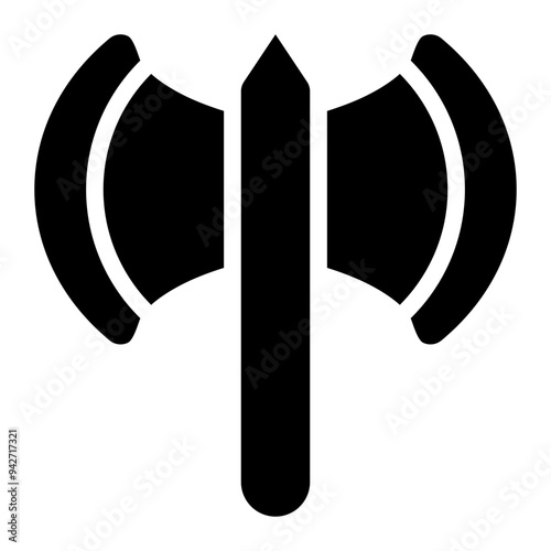 axe, ax, hatchet, tool, equipment, cut solid or glyph icon