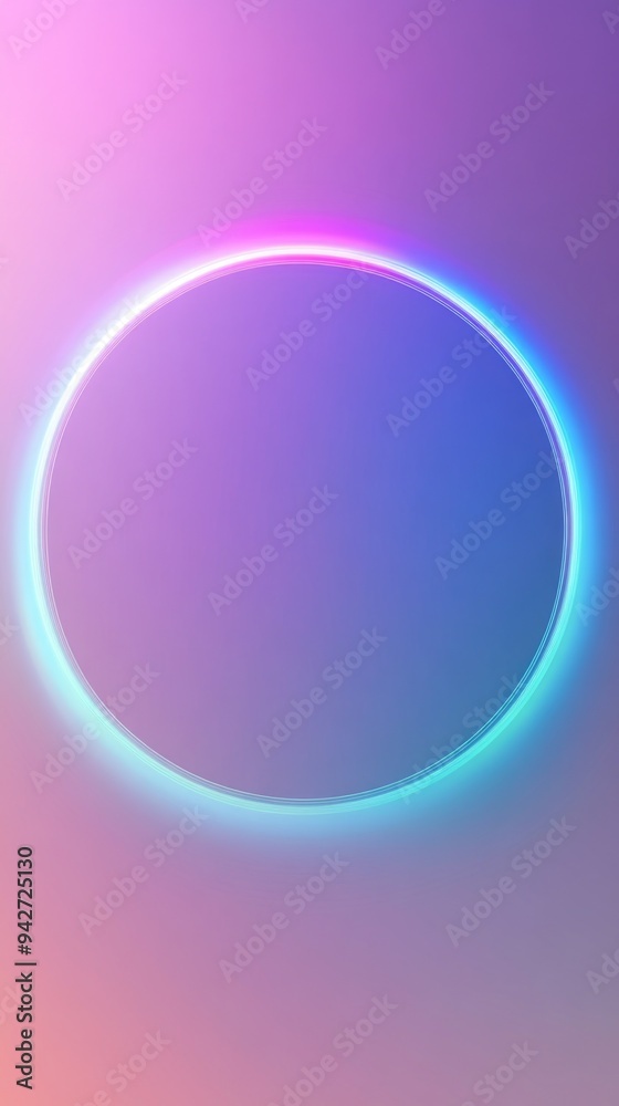 Obraz premium Abstract color gradient soft color transition organic geometry pattern background